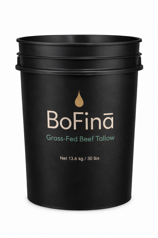Grass Fed Beef Tallow - 30 lbs / 13.6 kg